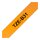 BROTHER P-Touch TZE-B31 schwarz auf neon orange 12mm