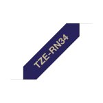 BROTHER textile tape gold/navy 12mm/4m