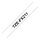 BROTHER P-Touch TZE-FX211 schwarzin weiss 6mm