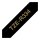 BROTHER P-Touch 12mm black/gold ribbon tape