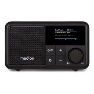 Medion LIFE® S66822 Tragbares DAB+ Radio schwarz