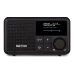 Medion LIFE® S66822 Tragbares DAB+ Radio schwarz