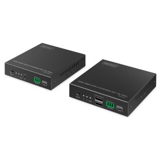 DIGITUS Extender Set HDMI Fiber 4K/60Hz schwarz