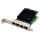 DIGITUS Netzwerkkarte 4Port RJ45 RTL8125B 2,5GBits ServerNIC