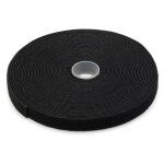DIGITUS Klettbandrolle 10x15x2,6mm schwarz