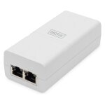 DIGITUS Gigabit Ethernet PoE Injektor 802.3at 30W weiß