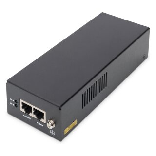 DIGITUS PoE++ Injektor Gigabit Ethernet 802.3bt 85W bis 100m