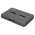Docking USB-C->NVMe SSD,SATA SSD, SD