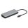 Docking USB-C->HDMI,USB3.0,RJ45,SD,MicroSD,CPD Alu s