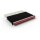 Patchbox patchbox.one Kabeleinzugssystem 8RU/STP (0,8 m) mit 24 Kassetten, Patchkabel Cat. 6a, U/FTP, PoE, Kabel rot