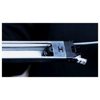 PATCHBOX Plus+ Kupferkassette einziehbar CAT 6a UTP 1,8m wei fr bis zu 30HE