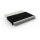 Patchbox patchbox.one Kabeleinzugssystem 8RU/STP (0,8 m) mit 24 Kassetten, Patchkabel Cat. 6a, U/FTP, PoE, Kabel grau