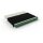 Patchbox patchbox.one Kabeleinzugssystem 8RU/STP (0,8 m) mit 24 Kassetten, Patchkabel Cat. 6a, U/FTP, PoE, Kabel grün