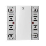 Jung LS 52921 ST KNX Tastsensor-Modul Universal, 2fach,...