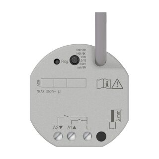 Jung 230021SU KNX Schaltaktor 2fach, KNX Jalousieaktor 1fach, UP, Secure