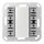 Jung A 52921 ST KNX Tastsensor-Modul Universal, 2fach, F50, Serie AS/A