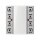Jung LS5074TSM KNX Tastsensor-Modul Standard 4fach