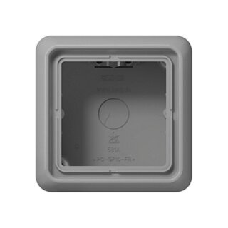 Jung CD 581A GR Aufputz-Kappe 1f mit Rahmen