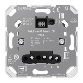 Jung 1711DE Tastdimmer UNI LED