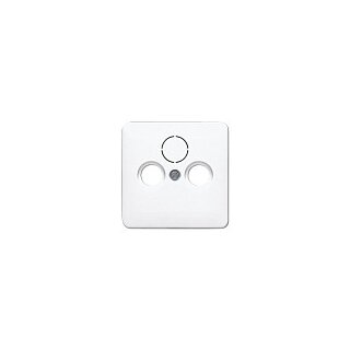 Jung CD 561 SAT WW Abdeckung für Antennen-/SAT-TV-Dose