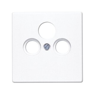 Jung LS 990 SAT WW Abdeckung für SAT-TV-Dosen
