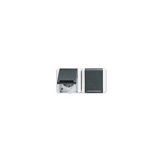 Jung 8220 W AP/WD-Doppel-Steckdose waagerecht