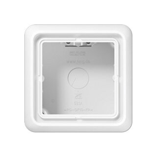 Jung CD 581 A WW Aufputz-Kappe 1f mit Rahmen