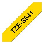 Brother TZe-S641 Schriftband, 18mm x 8m, schwarz auf...