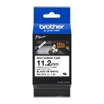 Brother HSe-231E Schrumpfschlauch schwarz auf wei (11,2 mm)