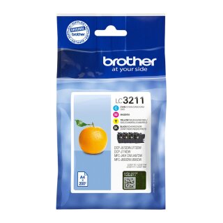 Brother LC-3211 Value-Pack BK/C/M/Y