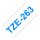 Schriftbandkassette Brother 36mmx8m weiß/blau TZE263