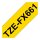 Schriftbandkassette Brother 36mmx8m gelb/schwarz TZe-FX661