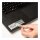 Schriftbandkassette Brother 24mm weiß/schwarz TZe-SE5