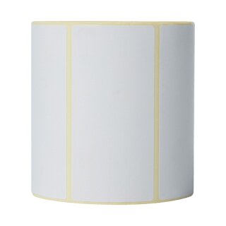 Einzeletikettenrolle Brother weiß 102x50mm (8 St.Karton)