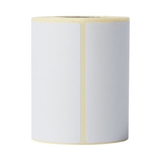 Einzeletikettenrolle Brother weiss 76x44mm 400St./Rolle 8er