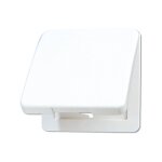 Jung CD 590 KL WW Klappdeckel für Geräte 50x50mm