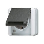 Jung 820 KI W AP/WD-Steckdose