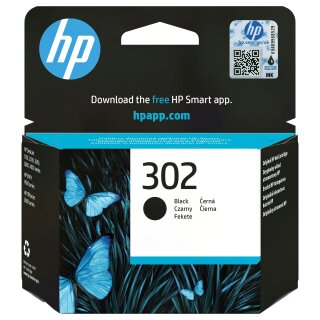HP 302 - 3.5 ml - Schwarz - original - Tintenpatrone
