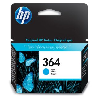 CB318EE#ABB HP 364 PSC Tinte cyan ST 300