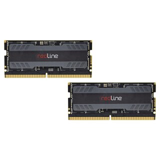 64GB Mushkin SO-DIMM 5200 (2x 32 GB) Dual-Kit (schwarz, MRA5S520HHHD32GX2, Redline SODIMM)