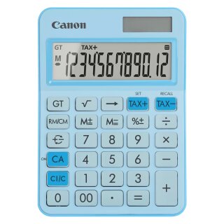 Canon Tischrechner LS-125KB-PBL pastellblau