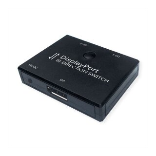 VALUE 4K DisplayPort Switch, 2fach, bidirektional