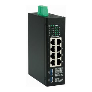 ROLINE Industrie Gigabit Switch, 8x RJ-45