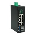 ROLINE Industrie Gigabit Switch, 8x RJ-45
