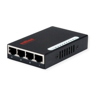 ROLINE Gigabit Ethernet Switch, Pocket, 8 Ports