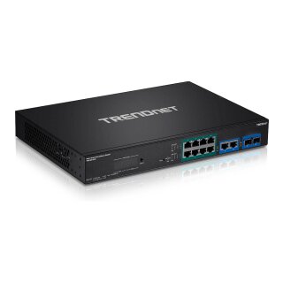 TRENDnet TPE-3012LS 12-Port Gigabit PoE+ Smart Surveillance Switch
