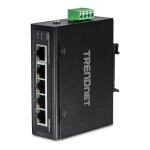 TRENDnet TI-E50 Industrial Fast Ethernet DIN-Rail Switch...