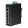 TRENDnet TI-PE50 DIN-Rail Switch 5-Port Industrial Fast Ethernet PoE+