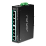 TRENDnet TI-PE80 Industrial Fast Ethernet PoE+ DIN-Rail...