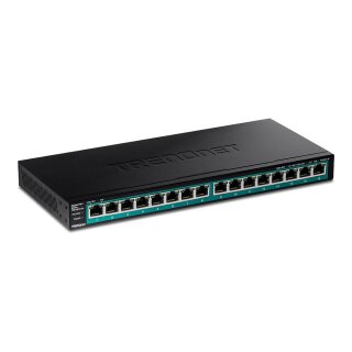 TRENDnet TPE-TG161H 16 Port PoE Switch Gigabit PoE+ Switch 120W
